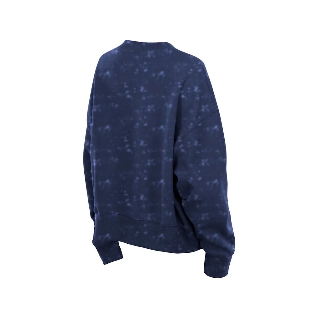 Detroit Tigers New Era Women's Throwback Oversized Boxy Sweatshirt