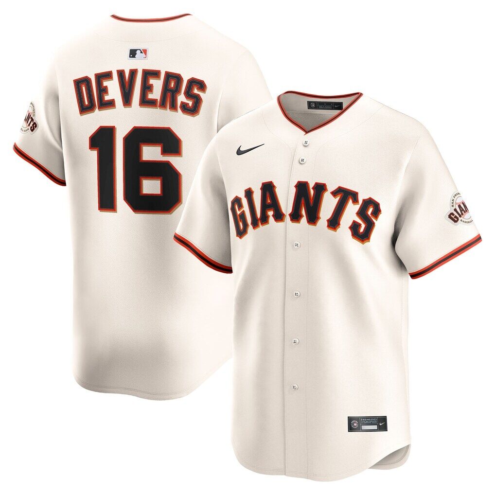 Rafael Devers San Francisco Giants Nike Home Limited Player Jersey