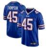 Shaq Thompson Buffalo Bills Nike Team Game Jersey - - Front View