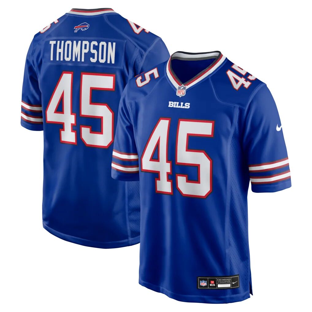 Shaq Thompson Buffalo Bills Nike Team Game Jersey -  Royal