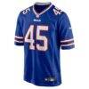 Shaq Thompson Buffalo Bills Nike Team Game Jersey - - Side View
