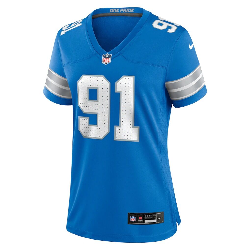 Tyleik Williams Detroit Lions Nike Women's Team Game Jersey