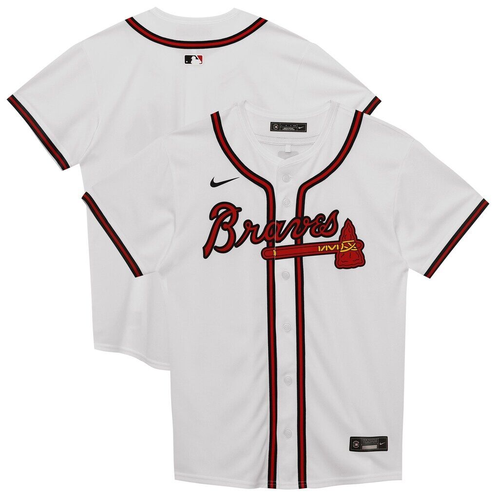 Atlanta Braves Nike Preschool Home Game Jersey