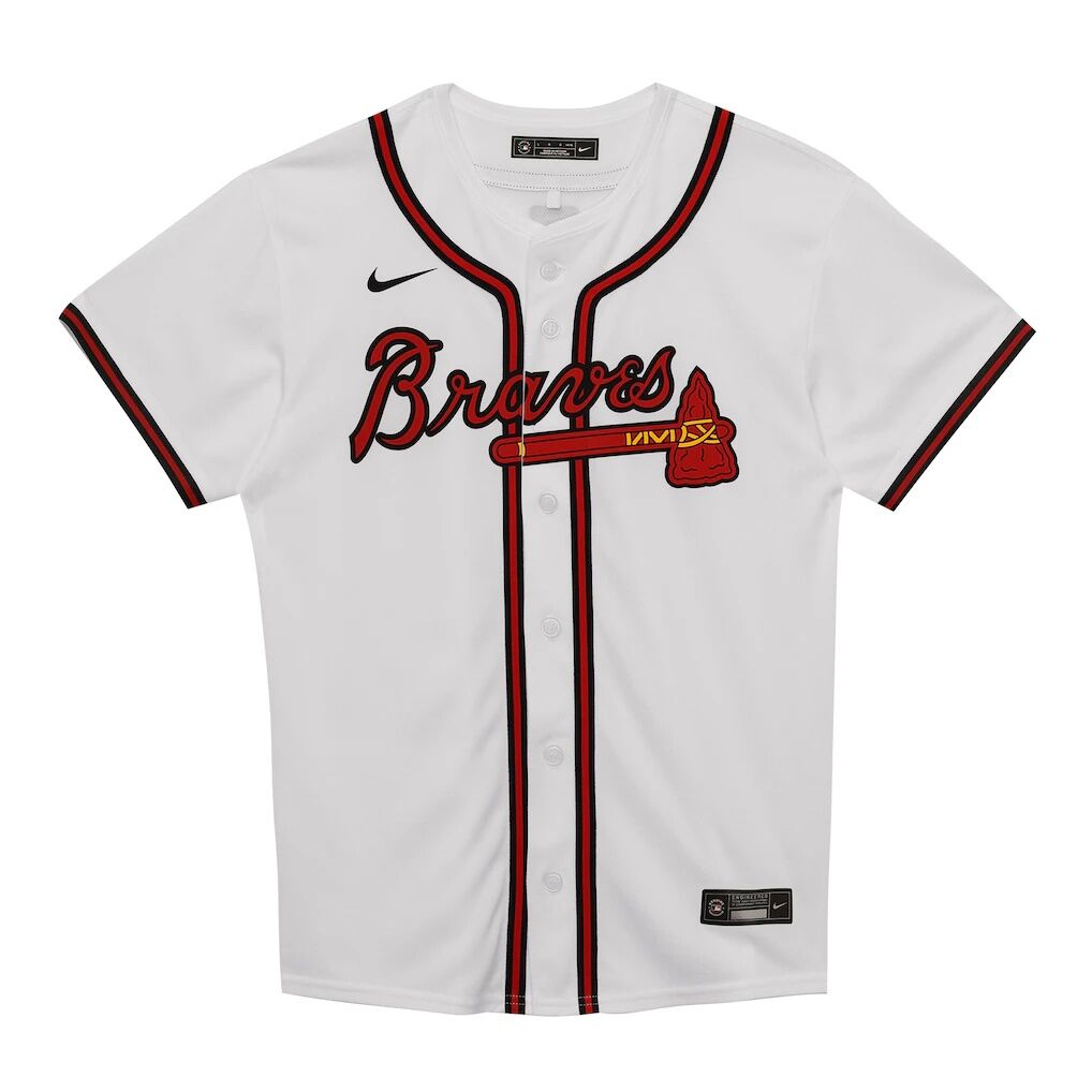 Atlanta Braves Nike Preschool Home Game Jersey