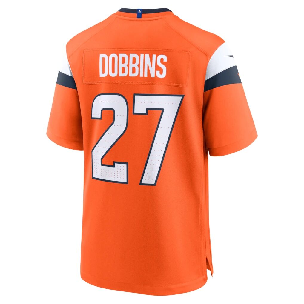 J.K. Dobbins Denver Broncos Nike Team Game Jersey