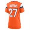 J.K. Dobbins Denver Broncos Nike Women's Team Game Jersey - Orange - Detail View
