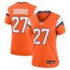 J.K. Dobbins Denver Broncos Nike Women's Team Game Jersey - Orange - Front View