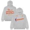 Phoenix Mercury Playa Society Unisex "We Told You So" Pullover Hoodie - Gray - Front View