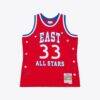 Larry Bird Eastern Conference Mitchell & Ness 1983 All-Star Game Swingman Jersey - Red - Front View