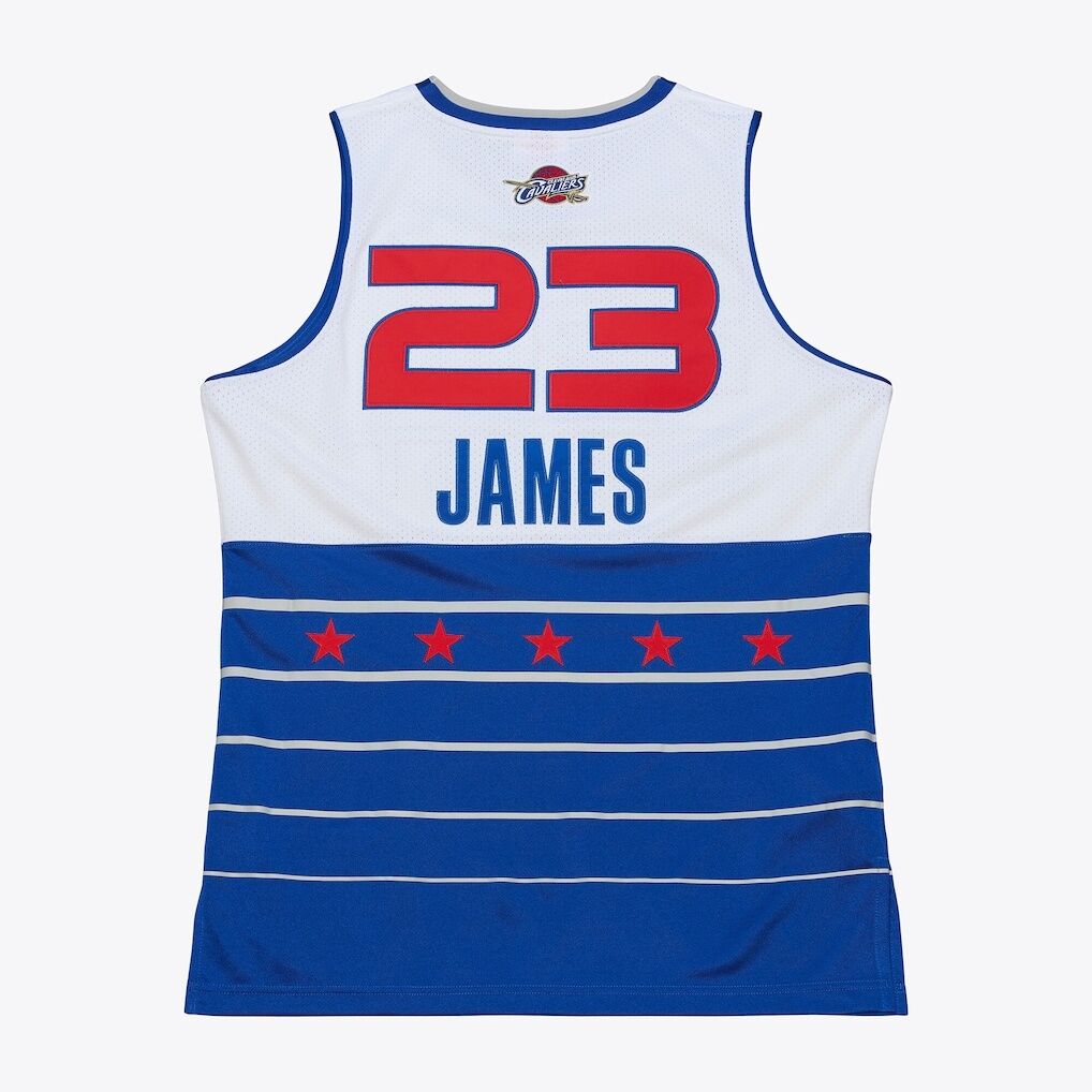 LeBron James 2006 NBA All-Star Game Mitchell & Ness Authentic Jersey - White/Blue