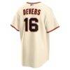 Rafael Devers San Francisco Giants Nike Home Replica Jersey - Cream - Detail View