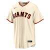 Rafael Devers San Francisco Giants Nike Home Replica Jersey - Cream - Side View