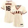 Rafael Devers San Francisco Giants Nike Women's Home Replica Jersey - Cream - Front View