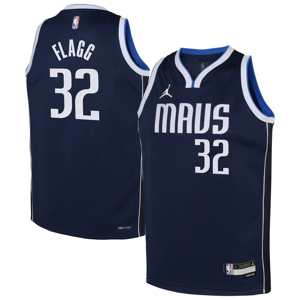 Cooper Flagg Dallas Mavericks Jordan Brand Youth Swingman Jersey - Statement Edition