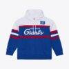 New York Giants Mitchell & Ness Head Coach Hoodie - - Front View