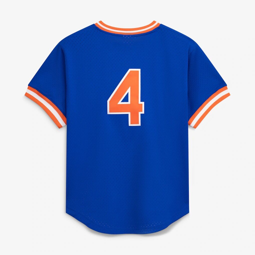 Lenny Dykstra New York Mets Mitchell & Ness Authentic Batting Practice Jersey - Royal