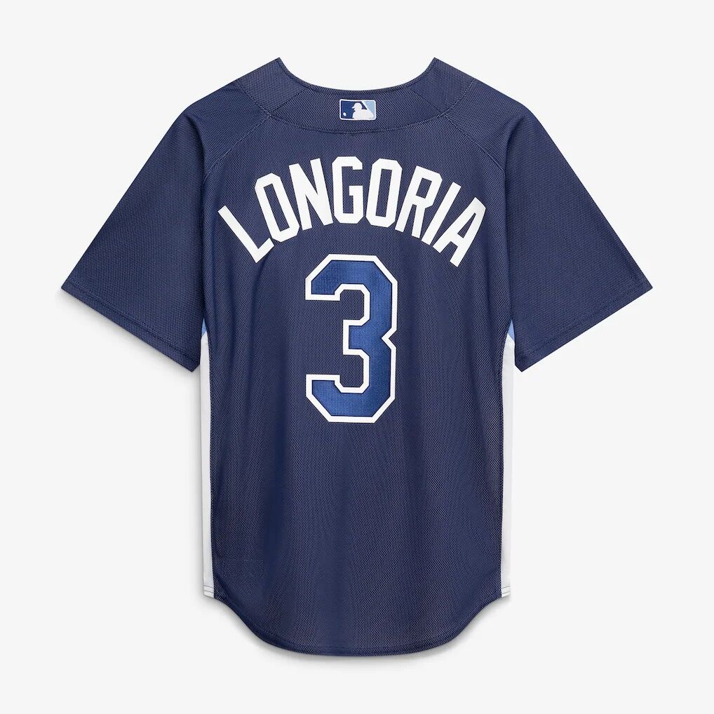 Evan Longoria Tampa Bay Rays Mitchell & Ness Authentic Batting Practice Jersey