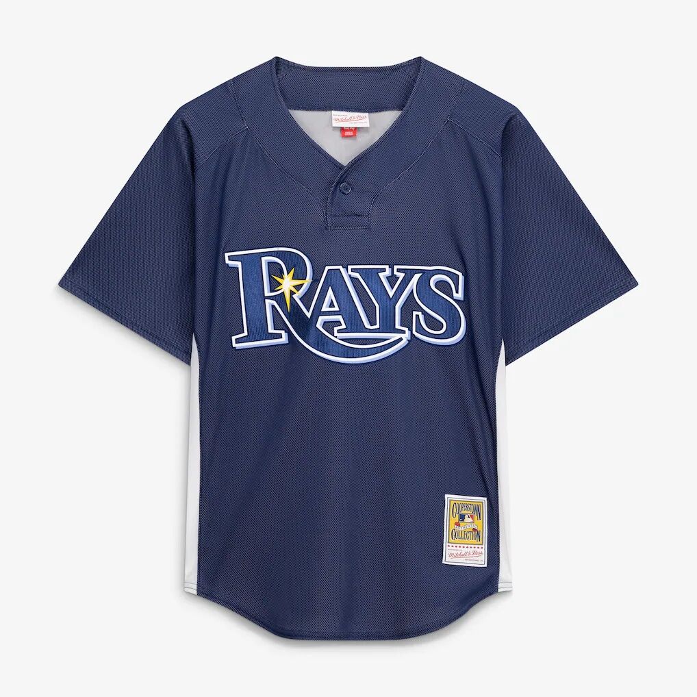 Evan Longoria Tampa Bay Rays Mitchell & Ness Authentic Batting Practice Jersey