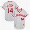 Pete Rose Cincinnati Reds Mitchell & Ness 1976 Authentic Jersey - Gray - Front View