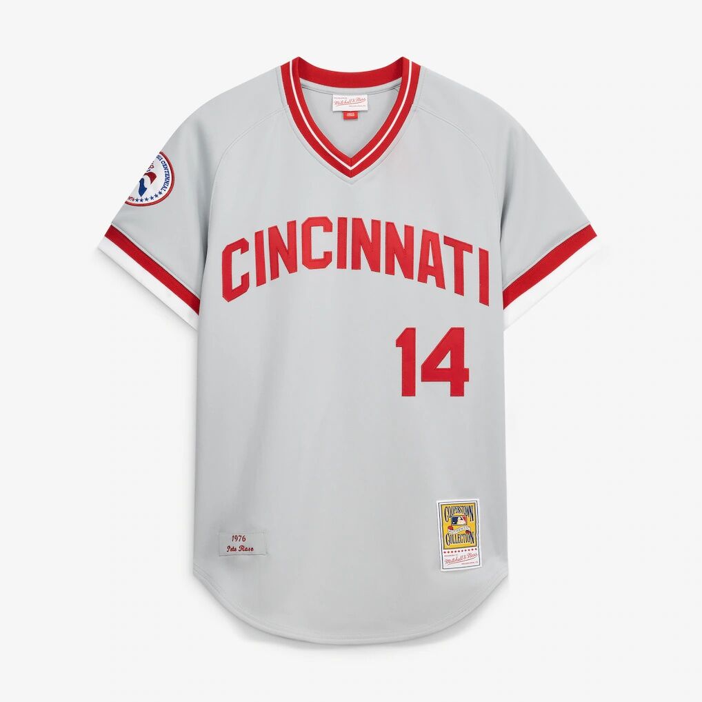 Pete Rose Cincinnati Reds Mitchell & Ness 1976 Authentic Jersey