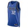 Cooper Flagg Dallas Mavericks Nike Unisex 2025 NBA Draft First Round Pick Swingman Jersey - Blue - Side View