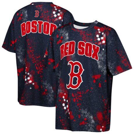Boston Red Sox Outerstuff Youth Y2 Tech Stadium Lights T-Shirt