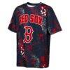 Boston Red Sox Outerstuff Youth Y2 Tech Stadium Lights T-Shirt - Navy - Side View