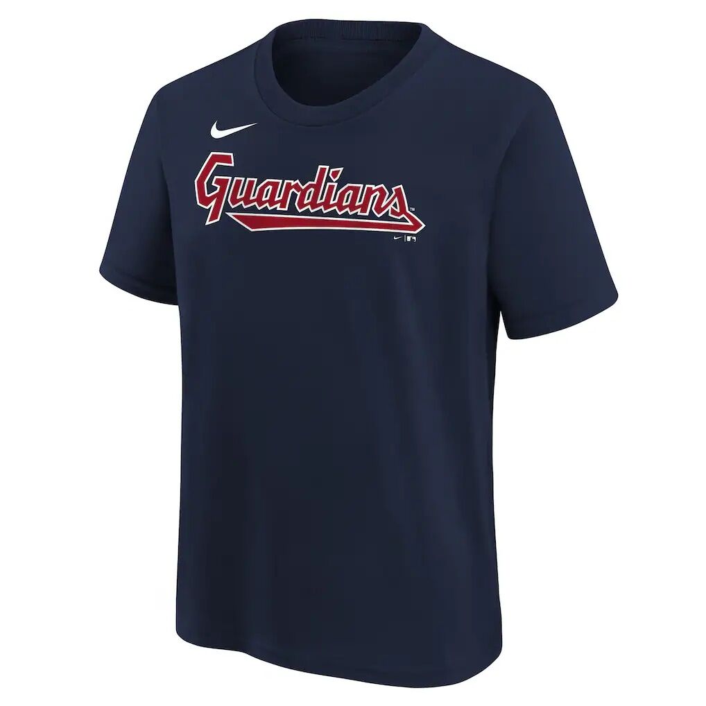 Cleveland Guardians Nike Youth Wordmark T-Shirt