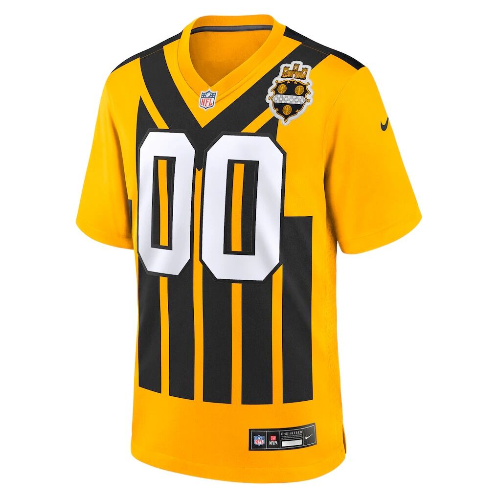 Pittsburgh Steelers Nike Alternate 1933 Throwback Game Custom Jersey