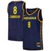 Sophie Cunningham Indiana Fever Nike Unisex Explorer Edition Victory Player Jersey - Navy - Front View