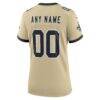 New Orleans Saints Nike Women's Gameday Golds Alternate Custom Game Jersey - Gold - Detail View