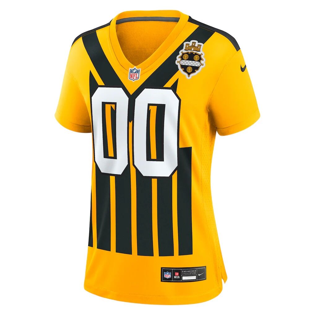 Pittsburgh Steelers Nike Women's Alternate 1933 Throwback Game Custom Jersey