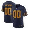 Green Bay Packers Nike Youth The 1923 Classic Game Custom Jersey - Navy - Front View