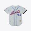 Tom Seaver New York Mets Mitchell & Ness 1976 Authentic Jersey - Gray - Front View