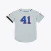 Tom Seaver New York Mets Mitchell & Ness 1976 Authentic Jersey - Gray - Side View