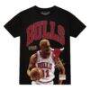 Dennis Rodman Chicago Bulls Mitchell & Ness Hardwood Classics Player Arch T-Shirt - Black - Side View