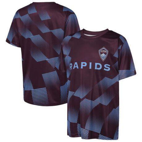 Colorado Rapids Outerstuff Youth Sheer Thrill T-Shirt - - Front View