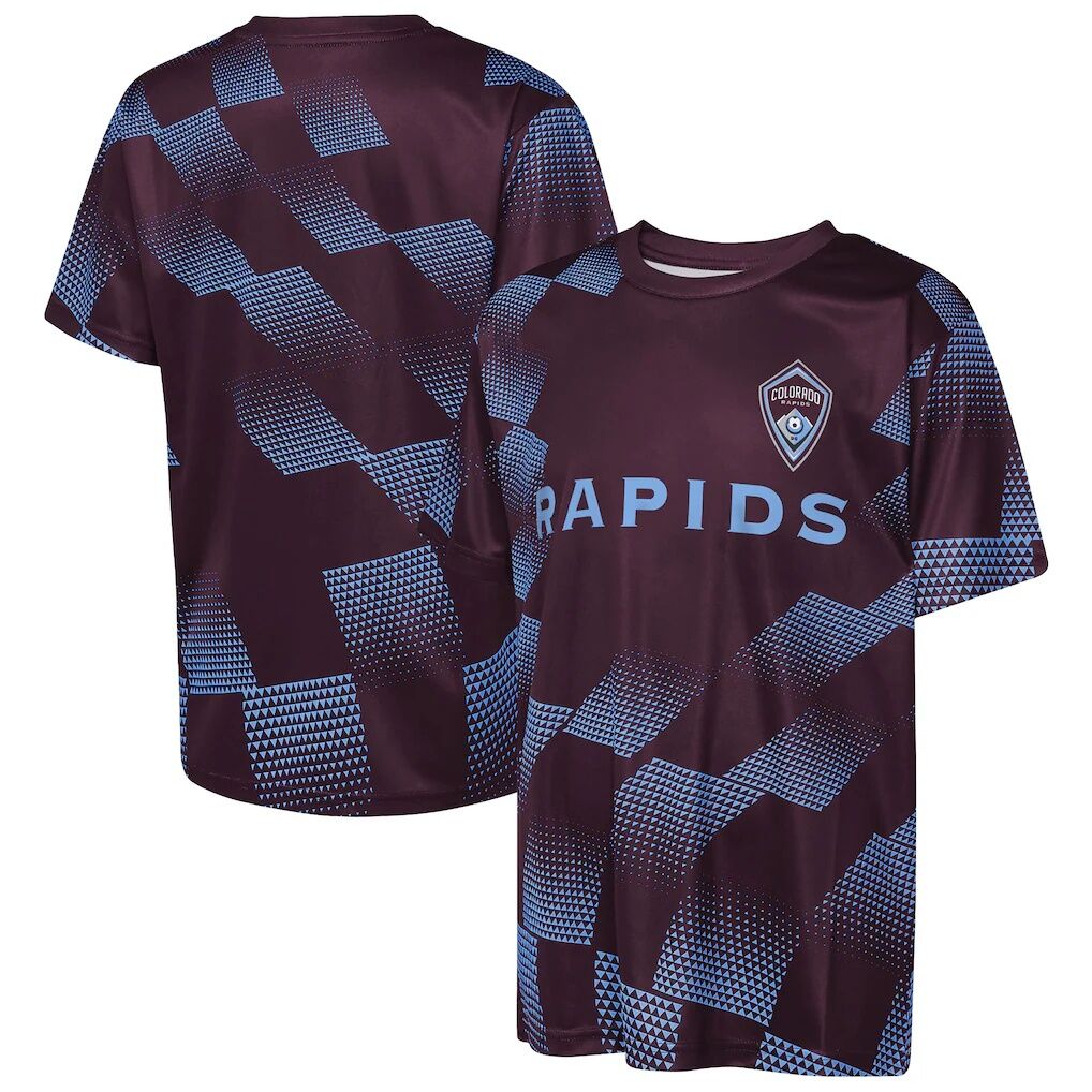 Colorado Rapids Outerstuff Youth Sheer Thrill T-Shirt - Burgundy