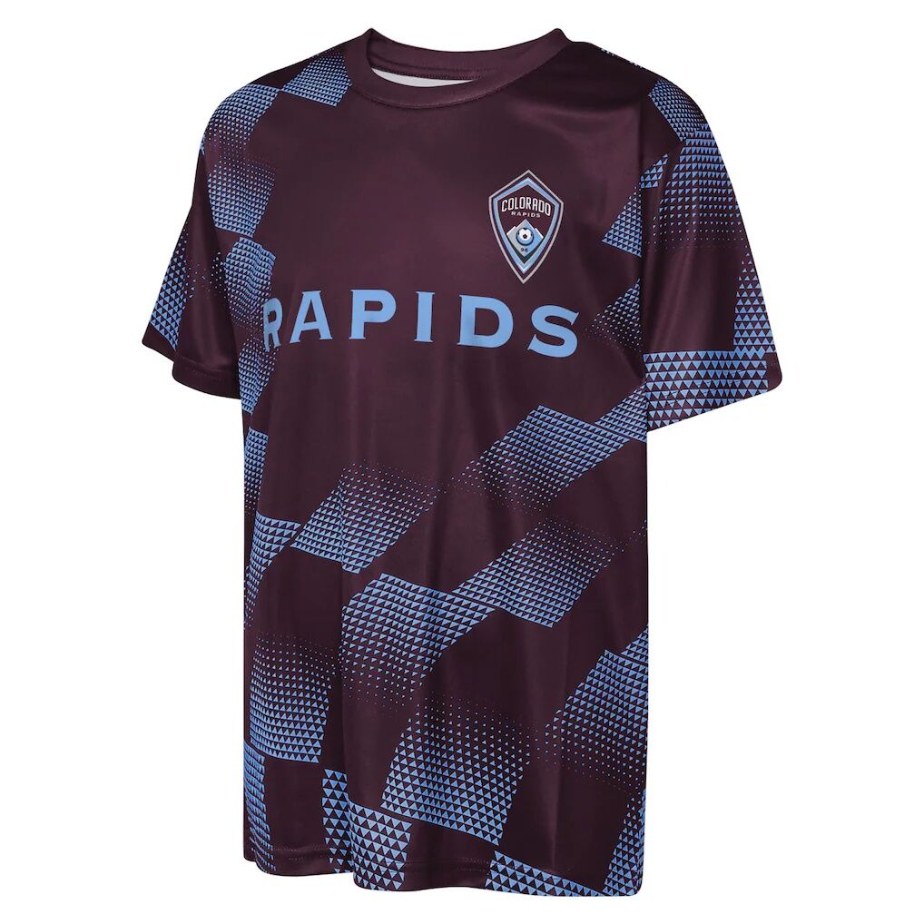 Colorado Rapids Outerstuff Youth Sheer Thrill T-Shirt - Burgundy
