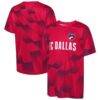 FC Dallas Outerstuff Youth Sheer Thrill T-Shirt - Red - Front View