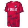 FC Dallas Outerstuff Youth Sheer Thrill T-Shirt - Red - Side View