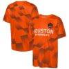 Houston Dynamo FC Outerstuff Youth Sheer Thrill T-Shirt - Orange - Front View