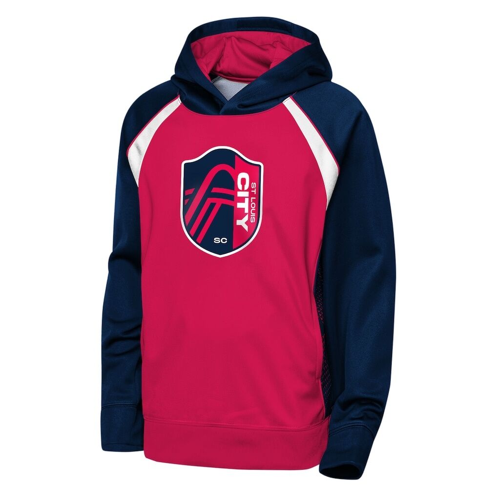 St. Louis CITY SC Outerstuff Youth Striker Fleece Hoodie