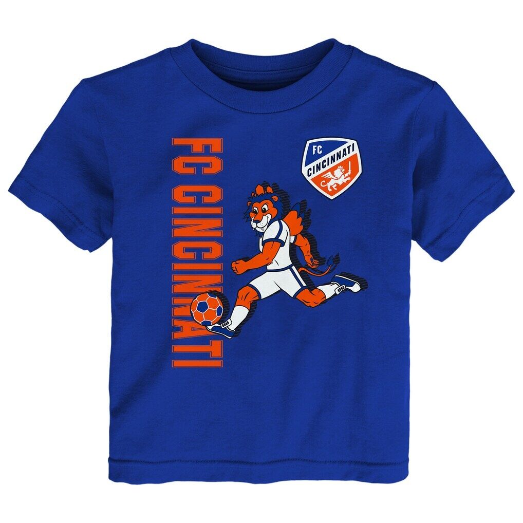 FC Cincinnati Outerstuff Toddler Mascot Hero T-Shirt - Royal