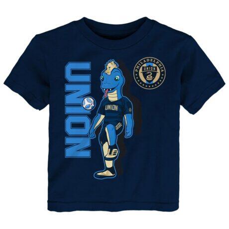 Philadelphia Union Outerstuff Toddler Mascot Hero T-Shirt - Navy - Front View