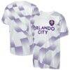Orlando City SC Outerstuff Youth Sheer Thrill T-Shirt - White - Front View