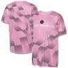 Inter Miami CF Outerstuff Youth Sheer Thrill T-Shirt - Pink - Front View