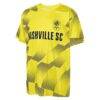 Nashville SC Outerstuff Youth Sheer Thrill T-Shirt - Yellow - Side View