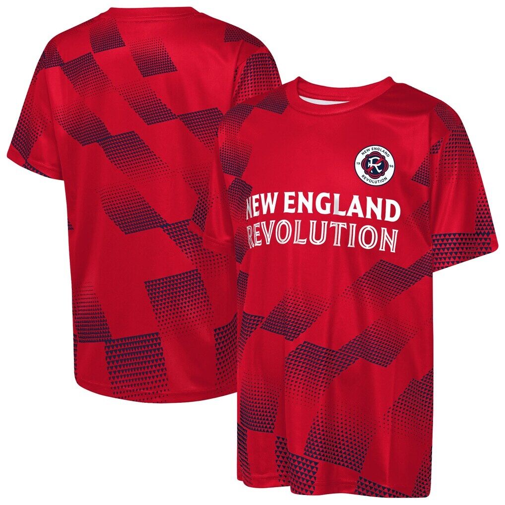 New England Revolution Outerstuff Youth Sheer Thrill T-Shirt