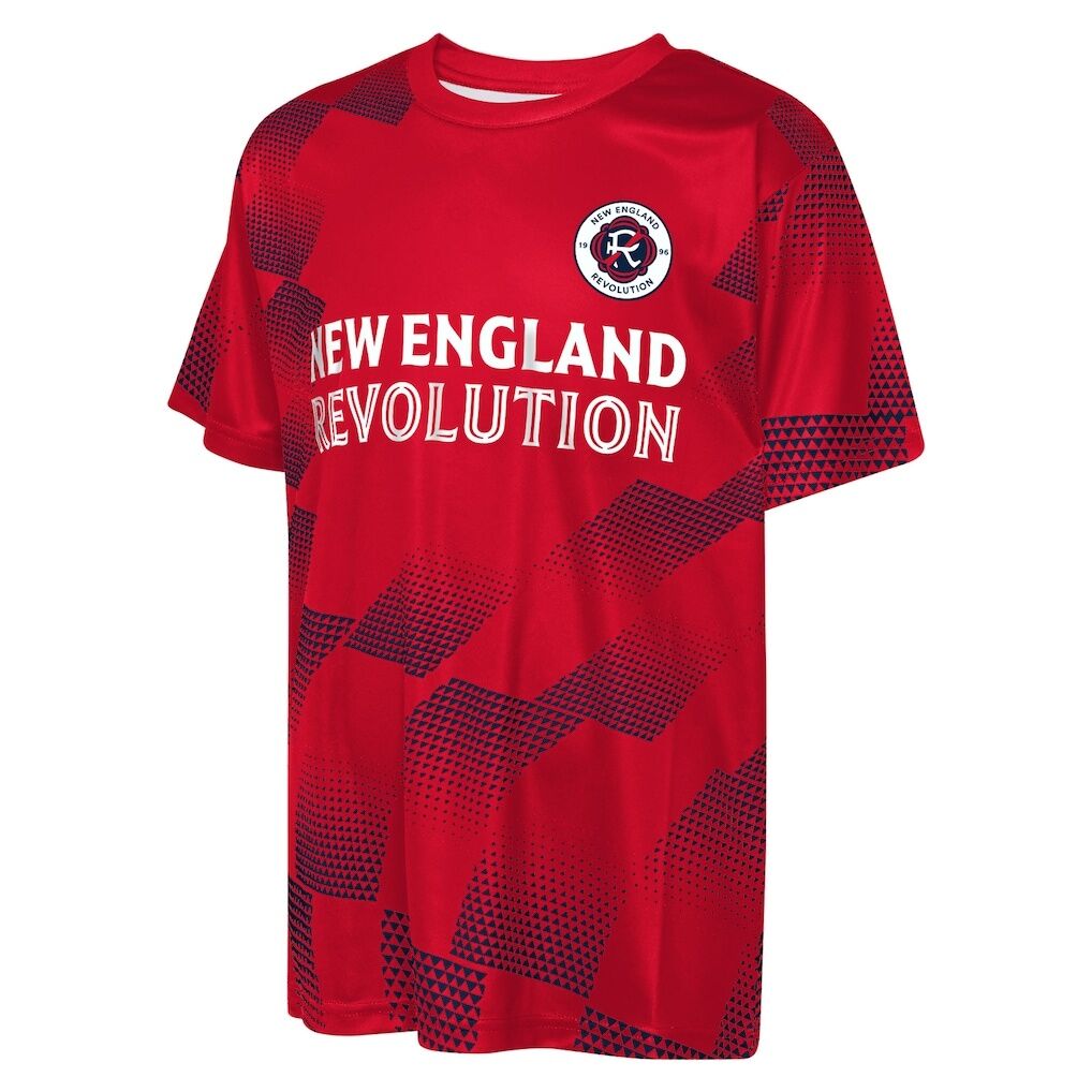 New England Revolution Outerstuff Youth Sheer Thrill T-Shirt